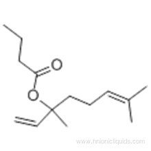 Butanoic acid,1-ethenyl-1,5-dimethyl-4-hexen-1-yl ester CAS 78-36-4